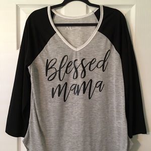 Women’s ‘Blessed Mama’ Tunic Shirt